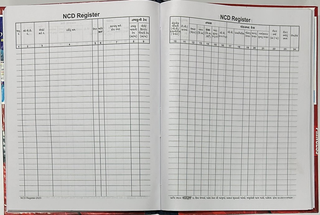 NCD Register